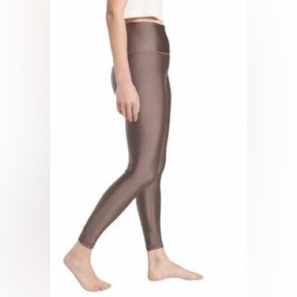 NWOT Athleta Elation Shine Tights in Coffee House - Picture 6 of 6